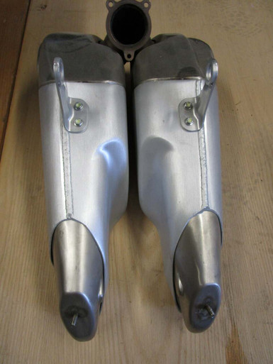 57422012AA ドゥカティ純正 LEFT SILENCER JP店 Ducati 1199 S OEM Panigale Exhaust Muffler Set, 57413312A