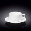 Чашка чайная и блюдце  STELLA 220 мл WL‑993008/AB