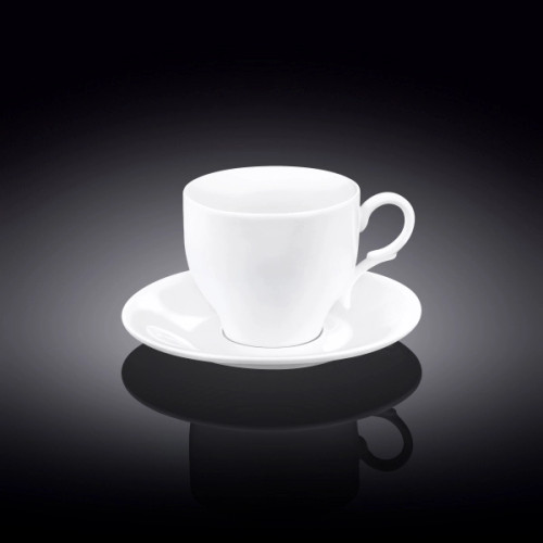 Чашка кофейная и блюдце 90 мл WL‑993103/AB