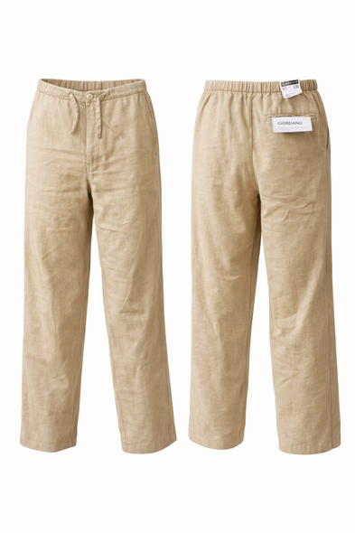 Брюки LINEN 100% размер- W34/ L 34 (GIORDANO)