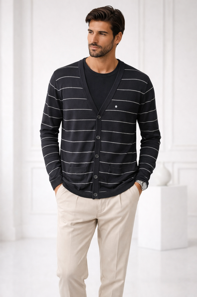 Кардиган мужской COTTON 100%. размер -S-(GIORDANO)