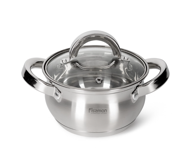 Каструля Fissman FELINA 14x8,5 см / 1,3 л.