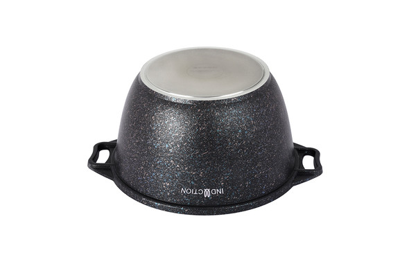 Кастрюля 3л со стекл. крышкой, АП линия "Granit Ultra Induction" (Blue) Кастрюля 3л со стекл. крышкой, АП линия "Granit Ultra Induction" (Blue)