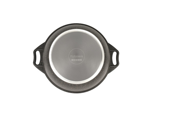 Кастрюля-жаровня 4л со стеклянной крышкой, АП линия "Granit Ultra Induction" (blue) Кастрюля-жаровня 4л со стеклянной крышкой, АП линия "Granit Ultra Induction" (blue)