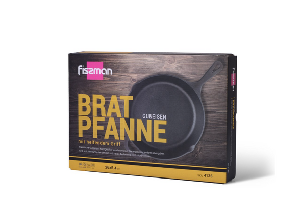 Сковорода индукционная 26 см арт.  (чугун) Сковорода индукционная 26 см арт.  (чугун)