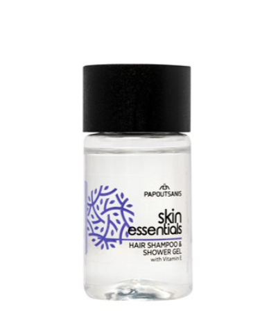 Шампунь и гель для душа Skin Essentials, 20 мл НАБОР 1/50