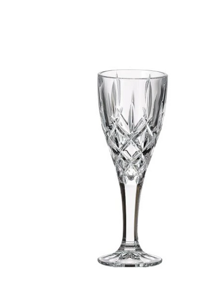 Набор из 6 хрустальных 24 % бокалов для ликера Bohemia Crystal Sheffield объемом 50 мл.