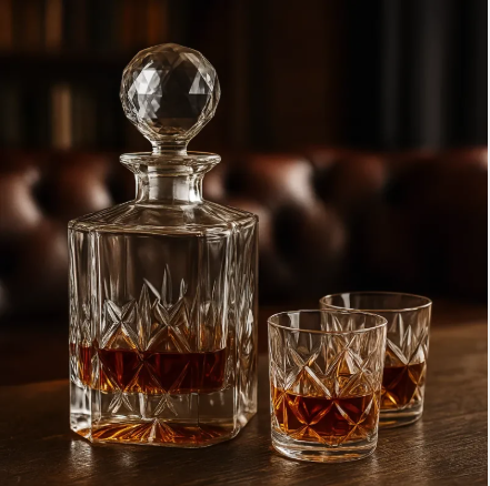 Набор для виски Crystal 24 % Bohemia  York (1+6 бокала)