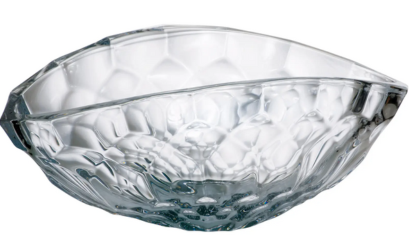 HONEY  COMB ХРУСТАЛЬНЫЙ САЛАТНИК  41 CM  BOHEMIA