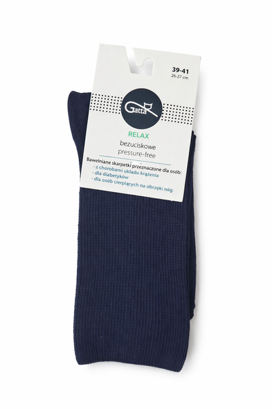 Носки Sosete  RELAX PREMIUM безрезинковые (pressure-free) GATTA( POLONIA)B9494