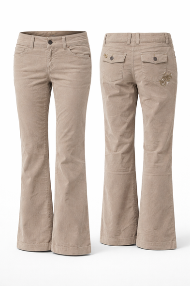 Брюки вельветовые COTON 100% -размер 29*33 (GIORDANO)