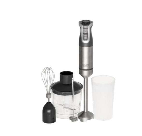 Набор ручного блендера Adler AD 4627 серого цвета