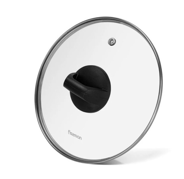 Крышка Fissman  26cm со стальным ободком