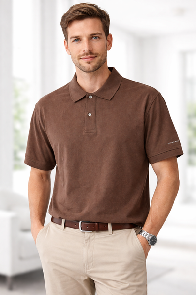 Поло COTTON 55%.45%POLIES размер -XXL- DRY-TECH(GIORDANO)