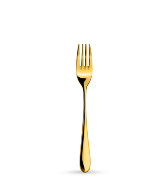 STELLA GOLD Salad/Dessert Fork 2 pcs on Blister Pack WL‑999.103.022/2B