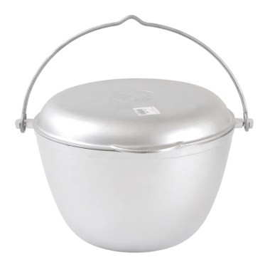 Казан походный 4л (с крышкой- сковородой)