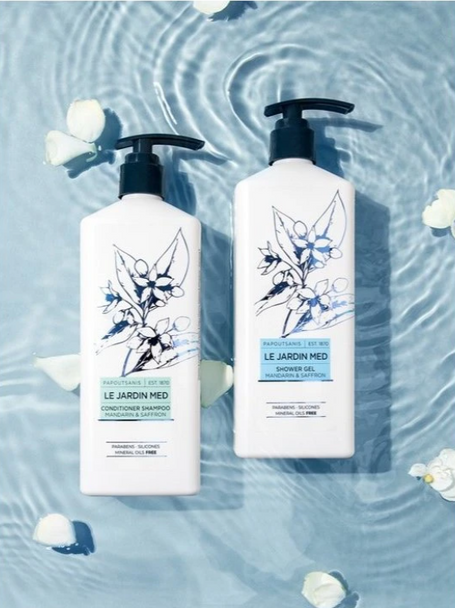 Жидкое мыло LE JARDIN MED 360 мл (с дозатором-помпой INVISIBLE)