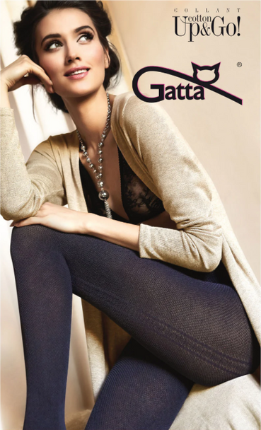 Хлопковые колготки UP&GO COTTON GATTA