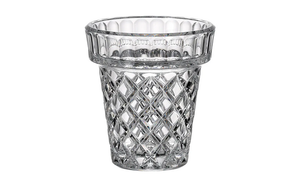 Diamond Classic Ваза  17cm хрустальный 24% BOHEMIA