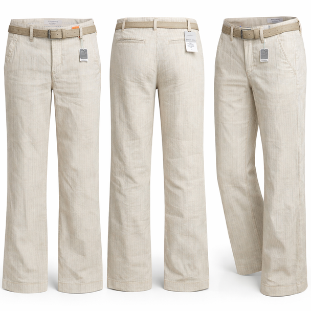 брюки  LINEN -ЛЕН 100% w26 L 33  (GIORDANO)