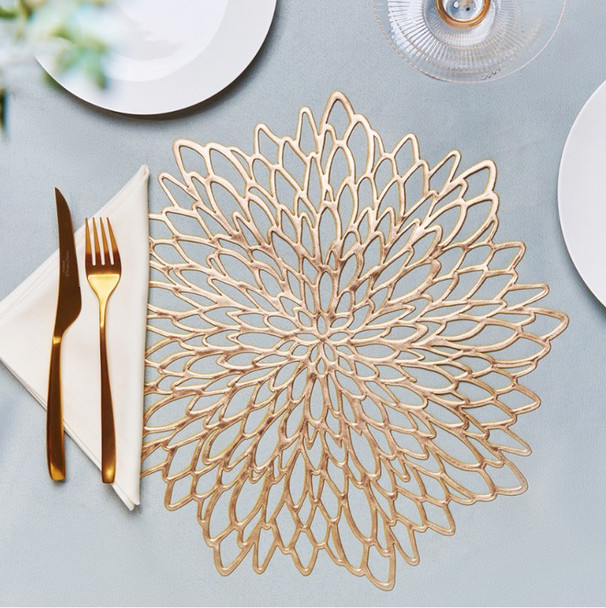 0720 FISSMAN СЕРВИРОВОЧНЫЙ КОВРИК, КРУГЛЫЙ, Д 38СМ (ПВХ)