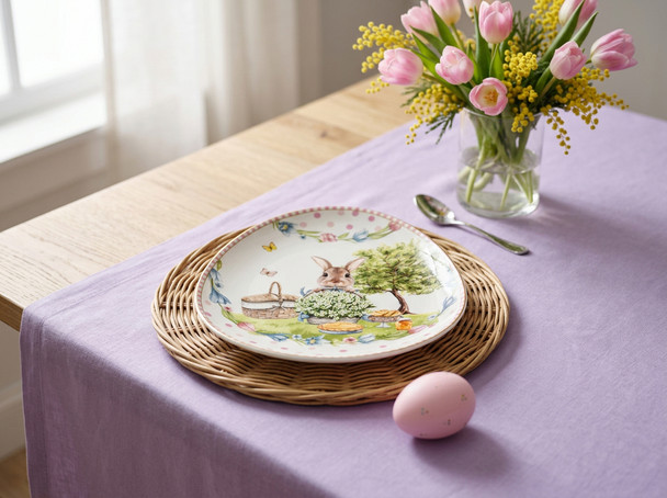 16103 ТАРЕЛКА EASTER фарфор 20 см  FISSMAN