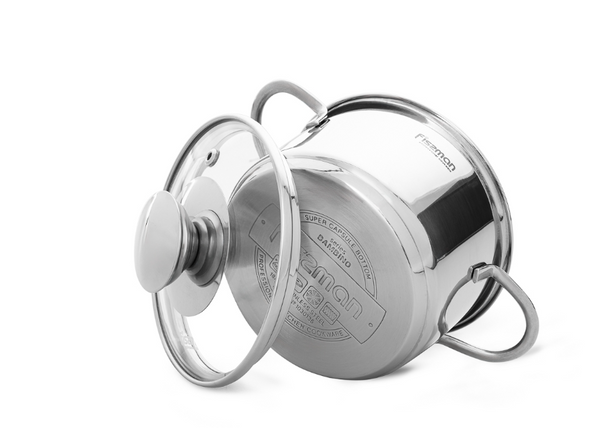 Мини-кастрюля из нержавеющей стали 14 см / 1,1 л Bambino