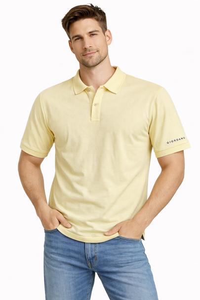 Футболка  COTTON 55%.45%POLIES  размер -L- DRY-TECH(GIORDANO)