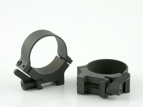 30mm QD lever steel Rings - Low