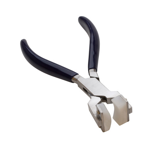 Nylon Jaw Coiling Pliers, Round and Flat Jaw, 5-1/2 Inches PLR