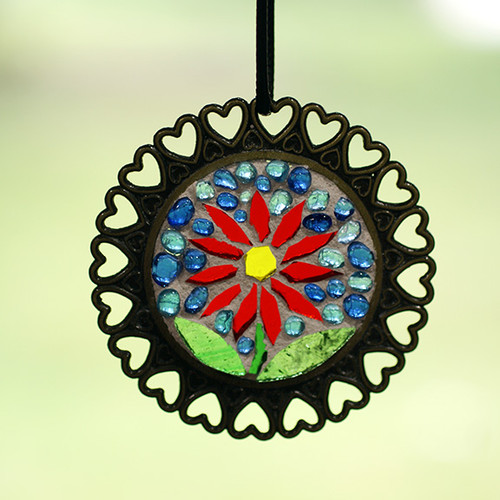 14-6 Sun Catcher-Stained Glass Mini Mosaics