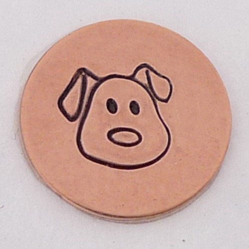 Dog Face Stamp Sample