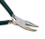 Bent Chain Nose Pliers - 4 1/2" 