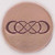 Double infinity metal Stamp sample