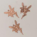 Copper Metal Pendant "Fairy"
