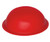 Red domed cover of the pomegranate deseeder.