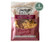 Doc's Daughters Strawberry Shortcake Superfood Overnight Oats pouch, burgundy with a window showing the oats and dried fruit inside, with a badge reading 6 packages; plant based, vegan, gluten free, fruit sweetened.