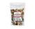 Dr. Fuhrman Forest Mushroom Blend: clear pouch of dried sliced mushrooms labeled shiitake, porcini, oyster, and black trumpet.