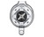 Vitamix 48-ounce dry grains container seen from above, showing the blade at the bottom.