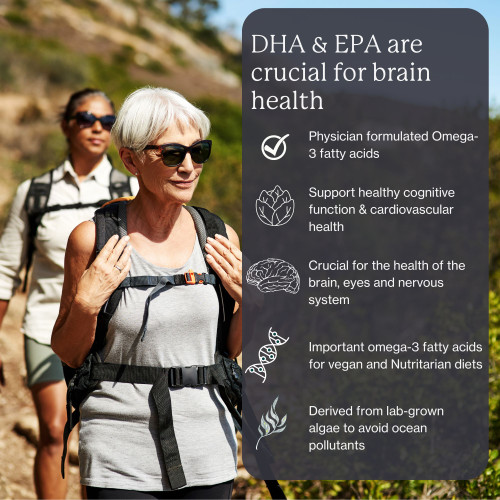 DHA and EPA are crucial for brain health