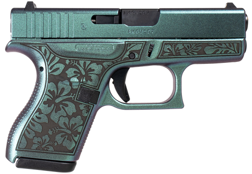 Glock UI4250204HIBMAKO G42 Gen3 Sub-Compact Frame 380 ACP 6+1 3.25" Black Steel Barrel Serrated Steel Slide Polymer Frame Right Hand                                                                    