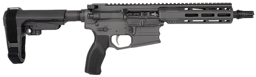 Cobalt Kinetics CKPROLITE30075CHARCOAL Pro Lite  300 Blackout 30+1 7.50" Black Melonite Barrel, Charcoal Aluminum Receiver w/Picatinny Rail, Black Polymer SB Tactical SBA3 Brace, Black Polymer Grip   