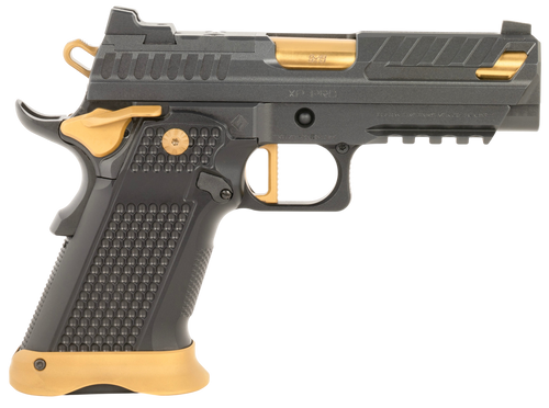 Fusion Firearms XP9BLKG10 XP Pro Sports South Exclusive 9mm Luger 10+1 4" Bull Barrel Steel Optic Cut/Serrated/Vent Cut Slide Steel Frame w/Picatinny Rail Aluminum Grip RMR Footprint                  