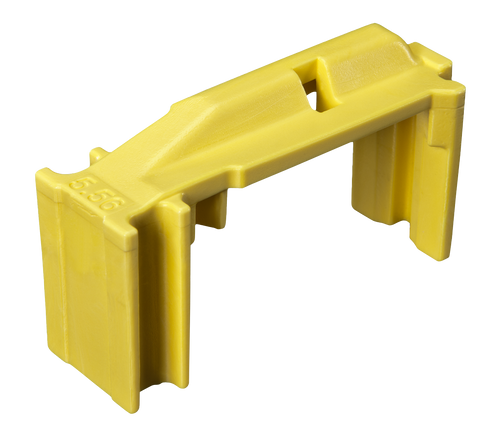 Magpul MAG110-YEL Enhanced Self-Leveling Follower 4-Way Anti-Tilt 5.56x45mm NATO Compatible w/USGI 30-Round Aluminum Magazine Yellow Polymer/ 3 Pack                                                    