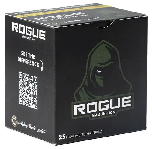 Rogue Ammunition RA-20-1-4S   20Gauge 3" 1oz 4Shot 25 Per Box/10 Case                                                                                                                                   