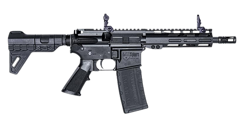 ATI G15MS556ML7BL MilSport  5.56x45mm 30+1 7.50" Threaded Barrel, M-LOK Handguard, Black Aluminum Receiver w/Picatinny Rail, Black Polymer Blade, Black Polymer Grip                                    