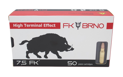 Italian Firearms Group TMTAMMOF5   7.5FK 95gr Hollow Point 50 Per Box/12 Case                                                                                                                            Italian Firearms Group TMTAMMOF5   7.5FK 95gr Hollow Point 50 Per Box/12 Case