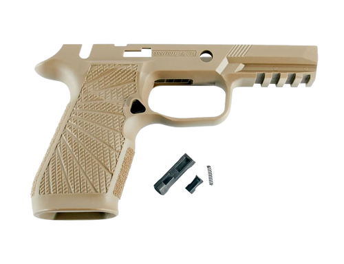 Wilson Combat 320CMT Grip Module Carry Compatible w/ Sig P320 Tan Polymer Frame                                                                                                                         
