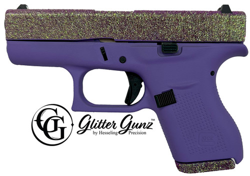GLOCK 42 380ACP 3.25 GLITTER GUN JOKER GLOCK 42 380ACP 3.25 GLITTER GUN JOKER