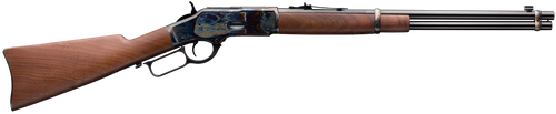Winchester Guns Model 1873 Competition Carbine High Grade 45 Colt (LC) 10+1 20" Color Case Hardened Grade III/IV Oil Walnut Stock Right Hand (Full Size)   Serial # 00058YV73D